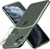 Siliconen Hoesje iPhone 11 Pro Max 6,5" | Case | Back Cover | Skin | Soft TPU | Ultra Dunne en Transparante Bescherming