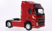 Volvo FH12 trekker Rood, 1:32 Welly