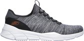 Skechers Equalizer 4.0 - Voltis Heren Sneakers - Charcoal/Orange - Maat 40