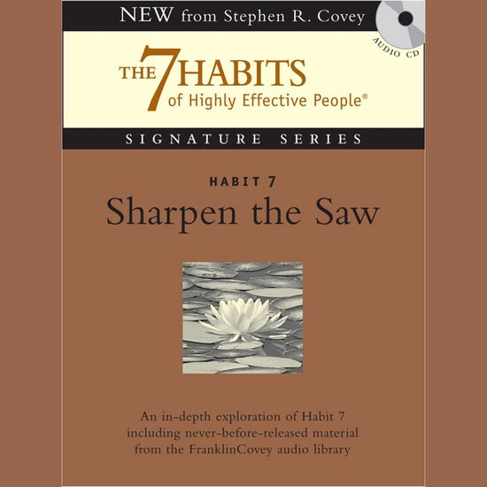 Habit 7 Sharpen the Saw - cover