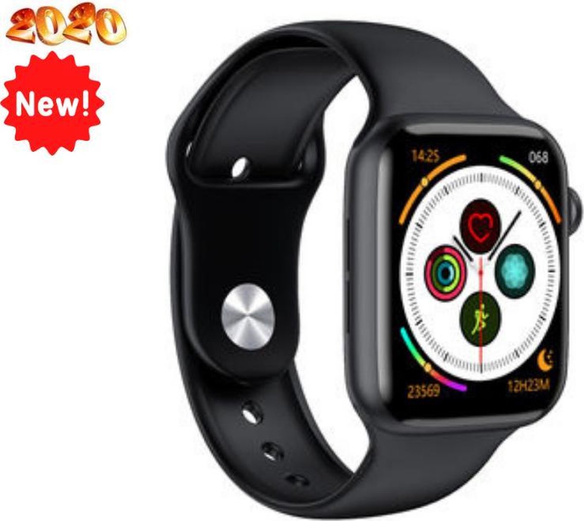 Smartwatch heren 2020 NEW Smart Watch dames W46 Stappenteller