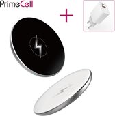 MagSafe Oplader PrimeCell - TS38 zwart - Draadloze oplader 15W - USBa + USBc snellader inclusief - Iphone 12 en 13 series - Magnetisch - Gratis Fastcharger 20W