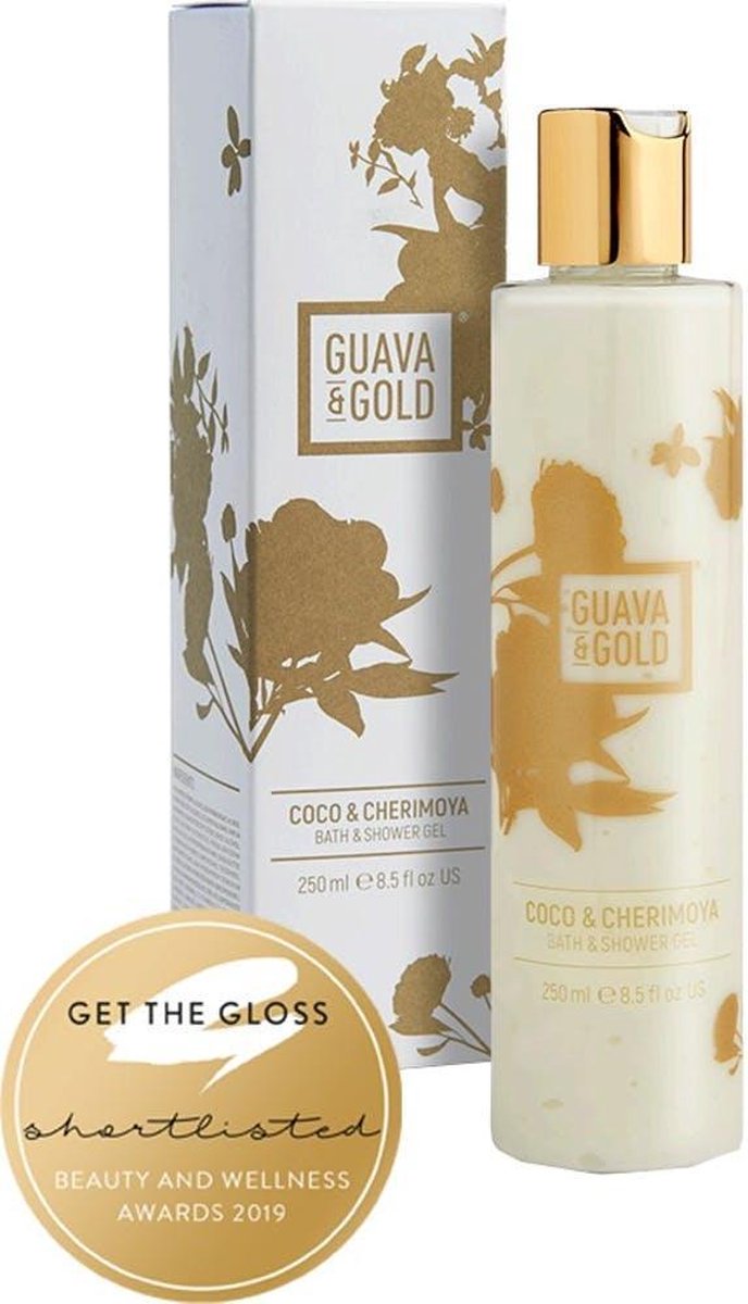 Guava & Gold - Bath & Shower Gel - Coco & Cherimoya - 250 ml