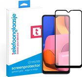 Telefoonglaasje Screenprotectors Geschikt voor Samsung Galaxy A20s - Volledig Dekkend - Gehard Glas Screenprotector Geschikt voor Samsung Galaxy A20s - Beschermglas van rand tot ra