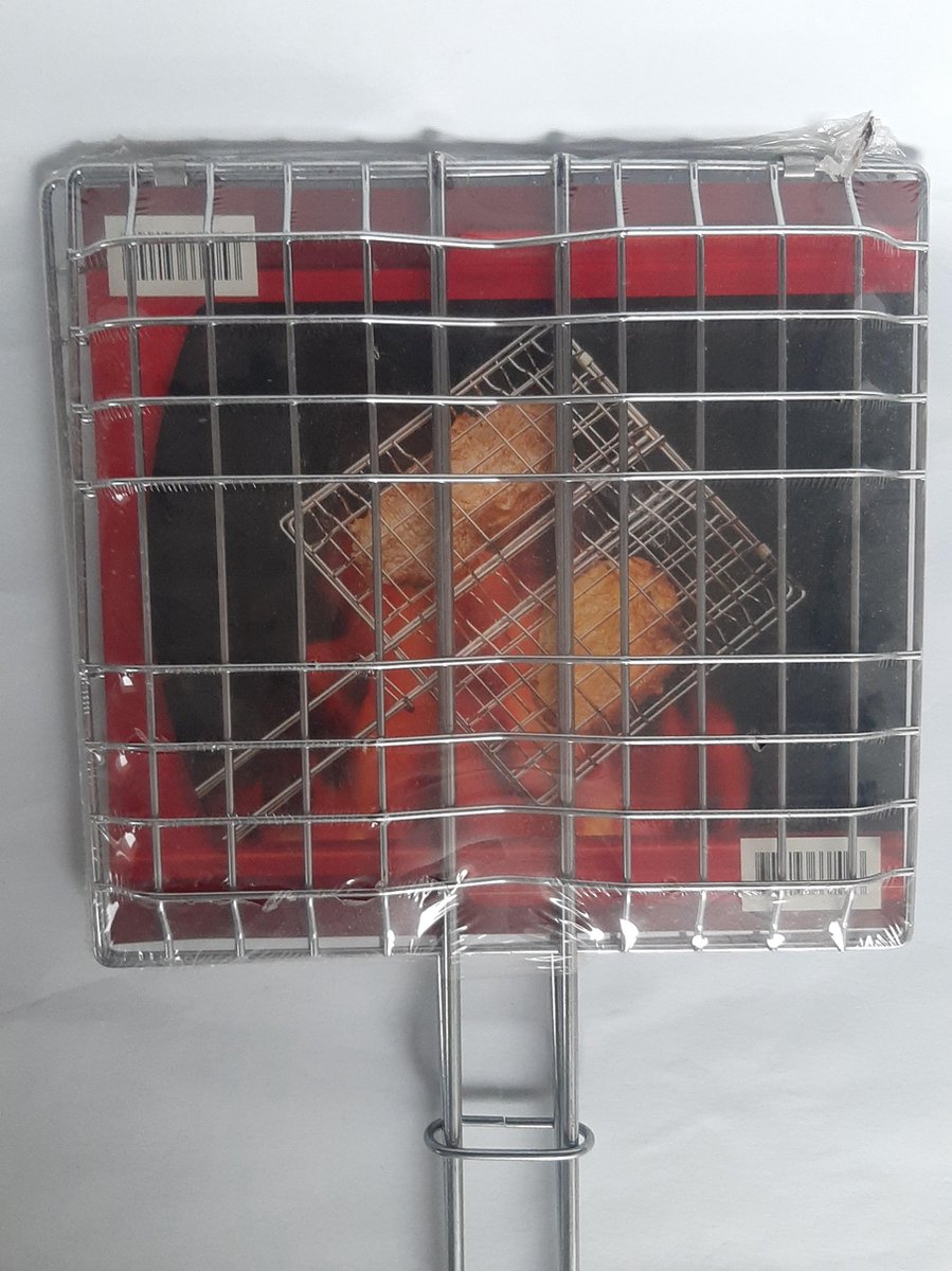 Grilltang voor barbecue - vleestang - vistang - barbeque grill tang, Rooster maat 23x22cm