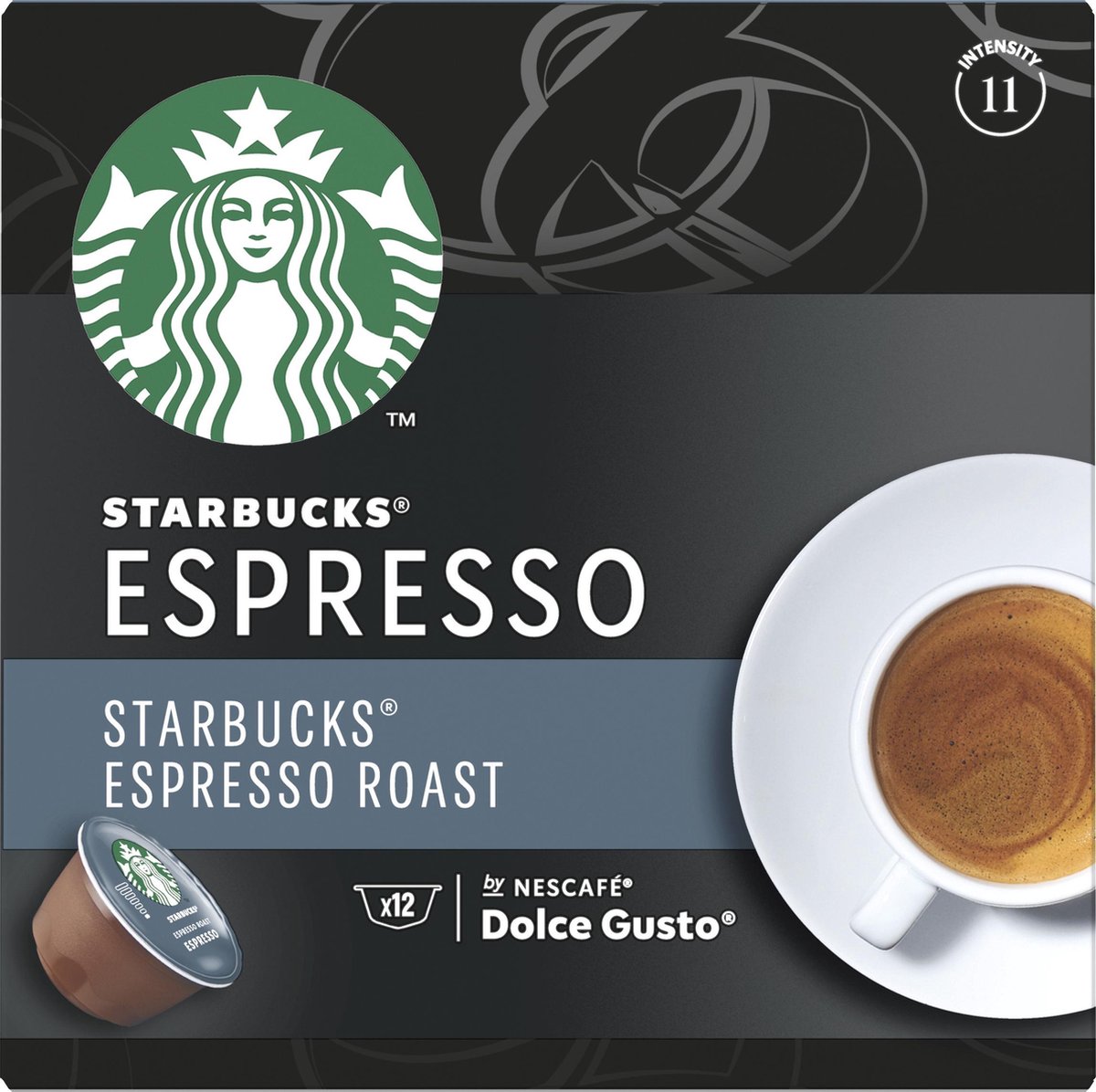 Starbucks by Dolce Gusto Espresso Dark Roast capsules - 36 koffiecups |  bol.com