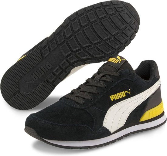 Registratie Portret hoofdzakelijk Puma Sneakers - Maat 36 - Unisex - zwart/wit/geel | bol.com