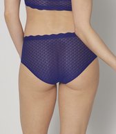 Sloggi - sloggi ZERO Feel Lace High Waist Brief - BLUE INK - Vrouwen - Maat S