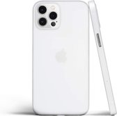 ShieldCase Extreem dun geschikt voor Apple iPhone 12 / 12 Pro hoesje - 6.1 inch - transparant
