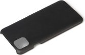 Shieldcase geschikt voor Apple iPhone 12 / 12 Pro - 6.1 inch vintage leren hoesje - zwart