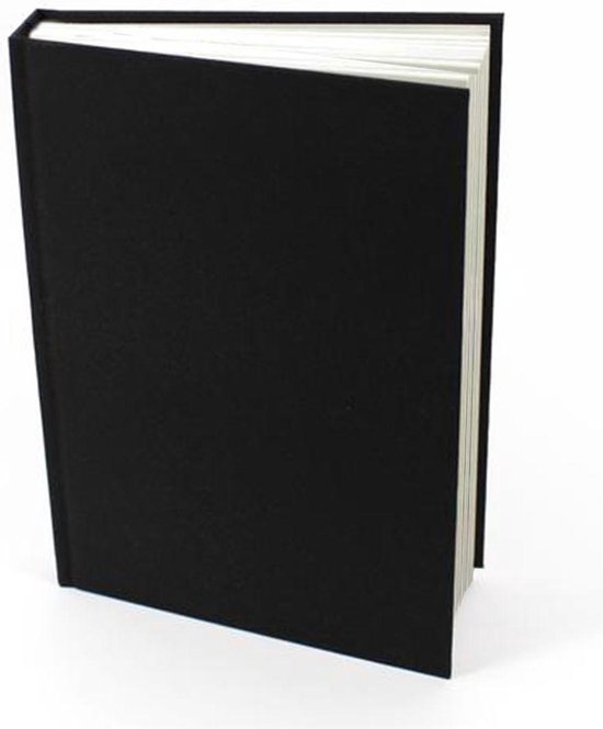 Kunst & Papier Schetsboek A6 Staand – Zwart