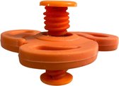 Spinning Jump Spinners Fidget | Spin Flip Spinners | Bouncing Spinner - Oranje