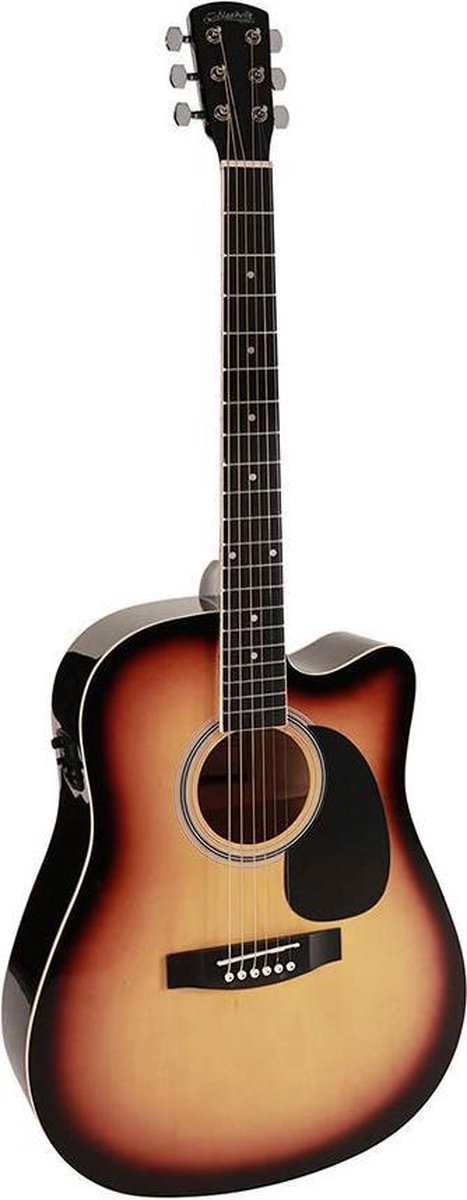 Akoestische gitaar Nashville Dreadnought GSD-60-CESB