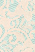 Ivory and Blue Lace Composition Notebook - Small Unruled Notebook - 6x9 Blank Notebook (Softcover Journal / Notebook / Sketchbook / Diary)