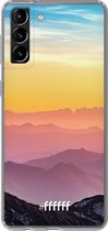 6F hoesje - geschikt voor Samsung Galaxy S21 -  Transparant TPU Case - Golden Hour #ffffff