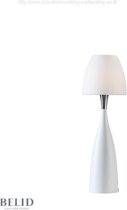Anemon Tafellamp M 389 Mat Wit - Opaal Glas (kap)