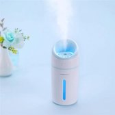 Aroma Diffuser 320ml - Aromatherapie - Luchtbevochtiger met verschillende instelbare sfeerlichten & andere extra's - Blauwe Editie