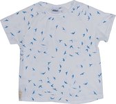 Ebbe - T-shirt - Uno swallow tee - wit - Maat 92