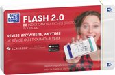 Oxford Flash 2.0 - Flashcards - Blanco - A7 - Wit - 80 pièces
