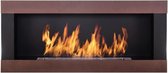 Openhaard Bruin Design Sfeerhaard 90 x 40 CM Bioethanolhaarden.com