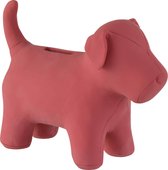 J-Line Spaarpot Hond Poly Roze Set van 2 stuks