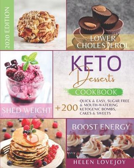 Keto Desserts Cookbook 2020 - cover
