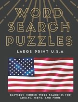 WORD SEARCH PUZZLES Large Print U.S.A