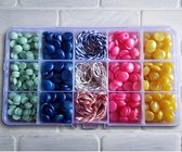 Doosje met Lakstempel wax - Sluitzegels - Postafsluiters - Scrapbooktouw