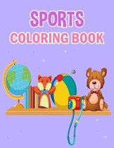 Sports Coloring Book