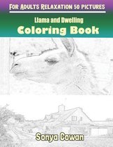 Llama and Dwelling Coloring Books For Adults Relaxation 50 pictures