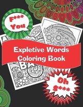 Expletive Words Coloring Book