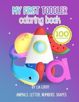 My first toddler coloring book