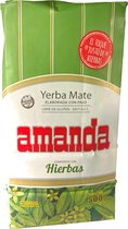 Yerba Mate Amanda Compuesta Con Hierbas | 500 gram