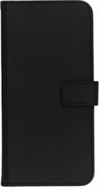 Luxe Softcase Booktype OnePlus 6T hoesje - Zwart
