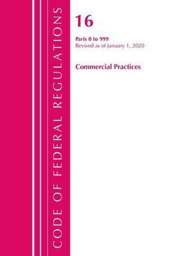 Code Of Federal Regulations Title 16 Commercial Practices Code Of Federal Bol