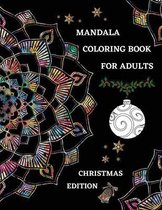 Mandala Coloring Book for Adults Christmas Edition