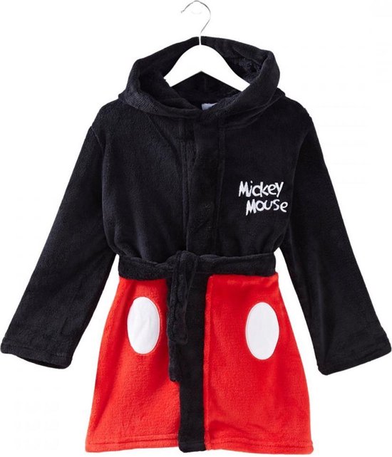 Disney - Mickey Mouse - jongens/meisjes - badjas - maat 104/110 (4 a 5  jaar) | bol.com