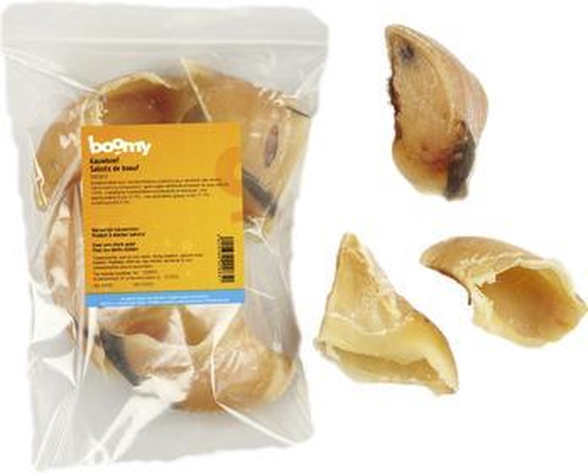 Boomy - Natuurlijke hondensnacks - Hondensnoepjes - Harde kauwsnacks hond - Kauwhoef - 5st