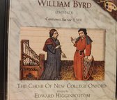 William Byrd / Cantiones Sacrae / the Choir of New College Oxford / Edward Higginbottom