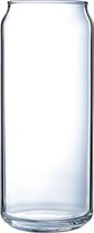 Plain can tall boy Tumbler set - Waterglazen - Drinkglazen - Luxe Whiskeyglazen - 48cl - 6 stuks