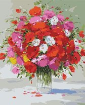 Bouquet Artventura rouge et blanc
