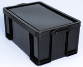 Really Useful Box opbergmand 64 liter, zwart