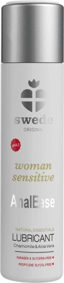 Goedkoopste Swede - Woman Sensitive AnalEase Glijmiddel 60 ml
