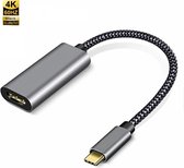 DrPhone HDC1 - USB-C Naar HDMI Kabel 4K 60Hz - Type-C Adapter - Voor Macbook / iPad / Surface / Beamer / Monitor / S20 / Note 20 - Thunderbolt 3 Compatibel