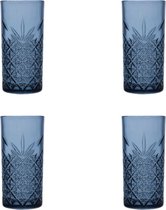 Pasabahce Timeless Blue Longdrinkglas -30 cl - 4 stuks