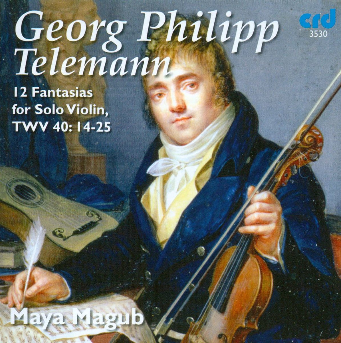 12 Fantasias For Solo Violin Twv 40:14-25