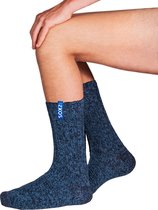 SOXS hippe wollen yoga herensokken Miami Blue (42-46)