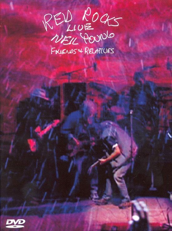 Cover van de film 'Neil Young - Red Rocks Live: Friends & Relatives'