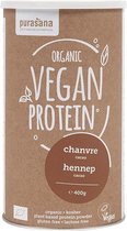 Purasana Vegan Protein - Proteïne Poeder Hennep - Nootachtige Cacao Smaak - 44% Eiwitten - 400 Gram