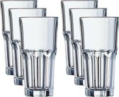 30x Longdrinkglazen 310 ml - 31 cl - Longdrink glazen - Water/sap/koffie/thee glazen - Longdrink glazen van glas